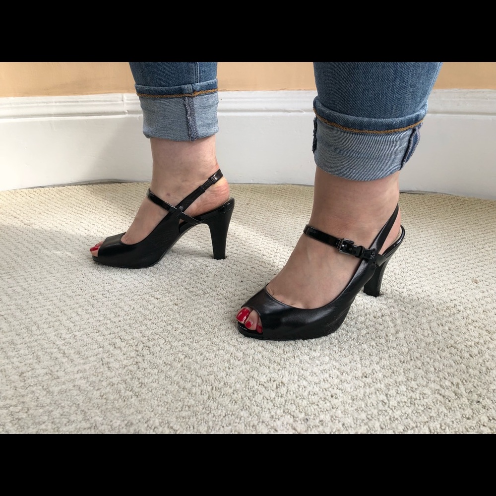 Black heels